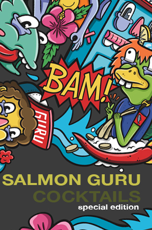 Cócteles de Salmon Guru